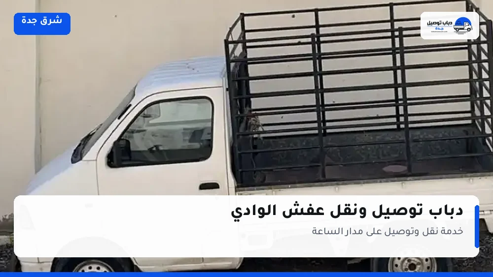 دباب توصيل حي الوادي — نقل مغلّف وتوصيل مشتريات