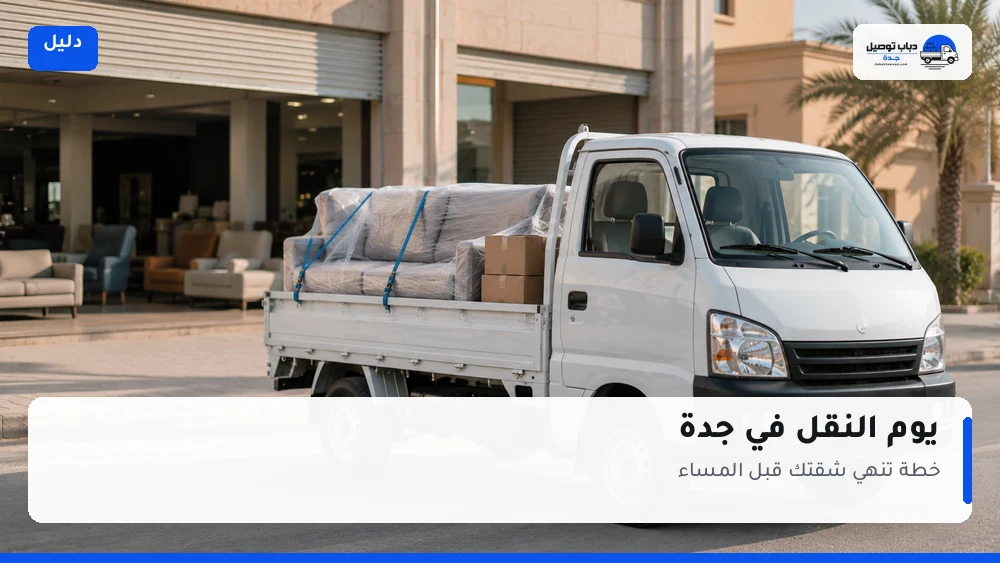 يوم النقل في جدة: خطة تنهي شقتك قبل المساء